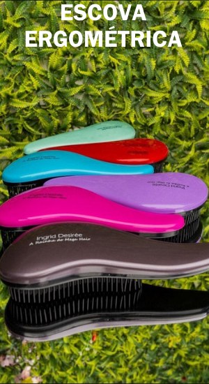 Escova ergométrica da linha Ingrid Desirée
